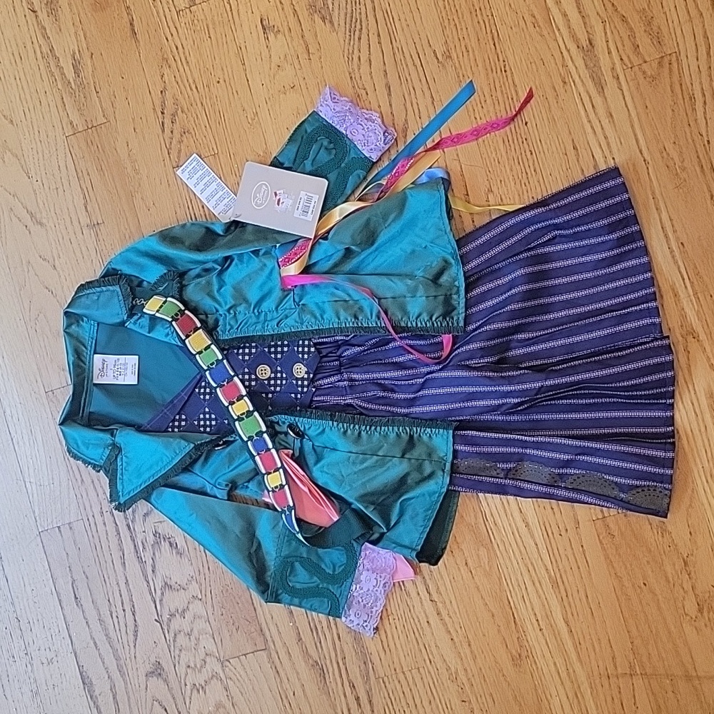 BNWT Toddler Size 3 Mad Hatter Costume